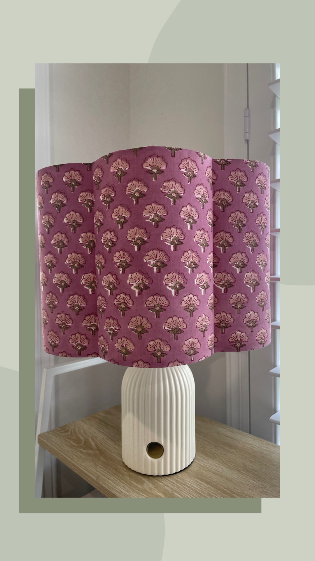 Scallop Lampshade Workshop - Woven Stories, Perth - Saturday 20th September 2025