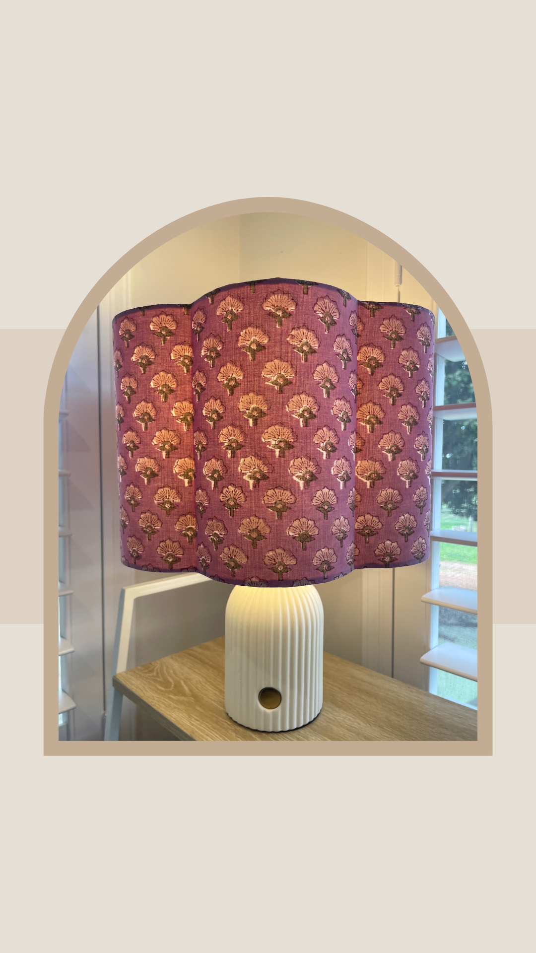 Scallop Lampshade Workshop - Woven Stories, Perth - Saturday 20th September 2025