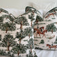 Equestrian Cushion Cover - Horse Print