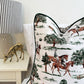 Equestrian Cushion Cover - Horse Print