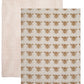 Honey Bee Tea Towel set - 2 Pack - Mustard