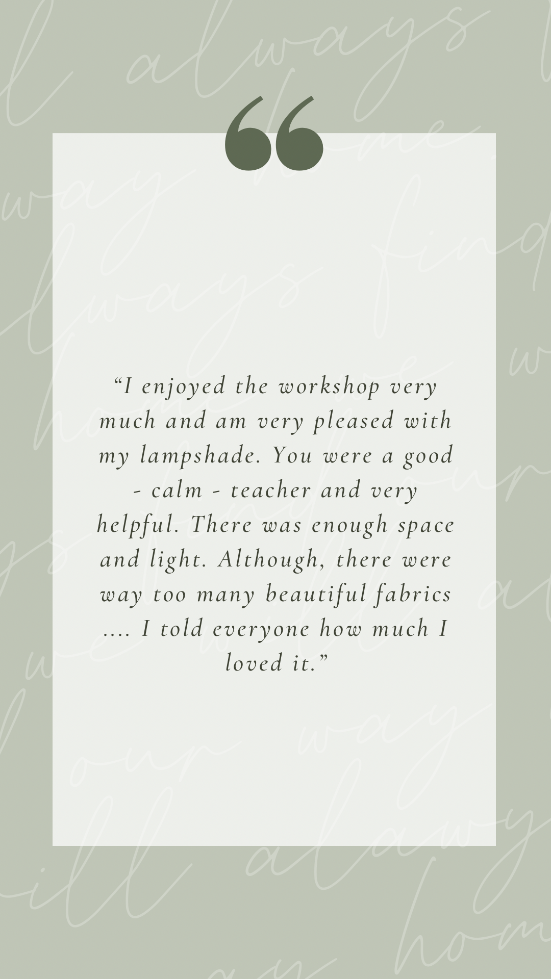 Lampshade Workshop - Subiaco, Perth - Sunday 31st May 2026 **Only six spots left!**